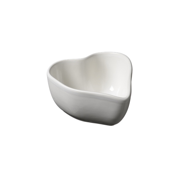 Skål Hjerte Hvit