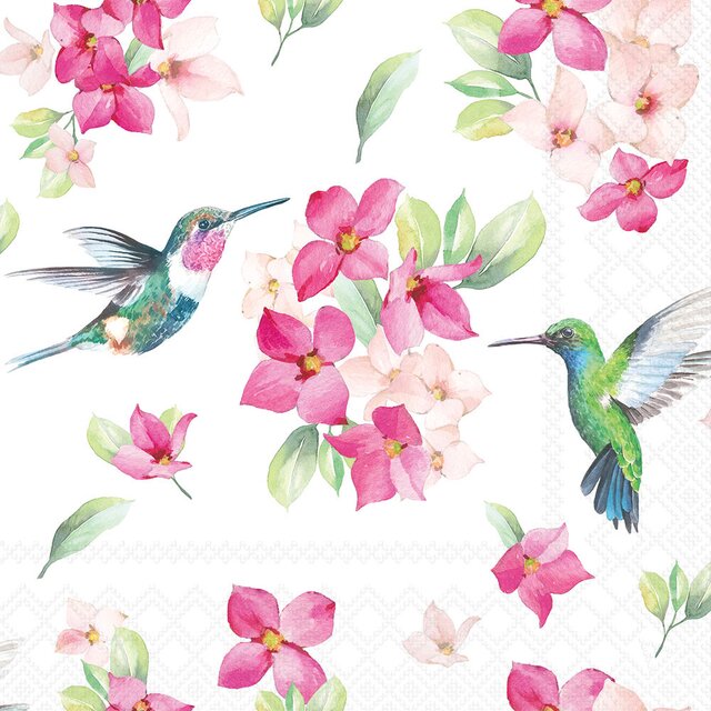 Serviett Kolibri