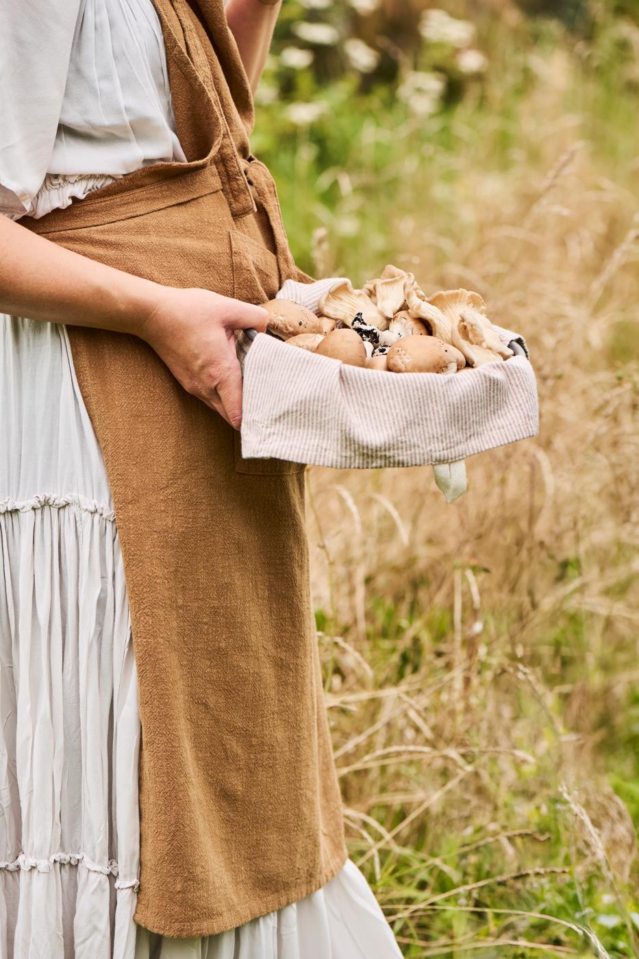 Kjøkkenhåndkle Liva Beige Striper