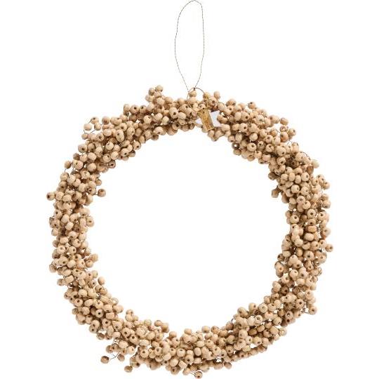 Krans m/treperler Natur 22cm