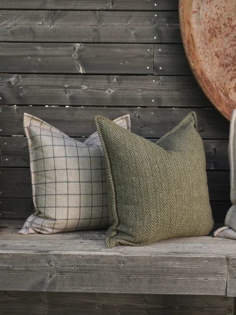 Putetrekk Asima Herringbone Grønn