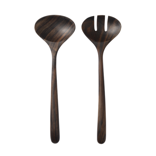 Salatbestikk Oljet Rosewood