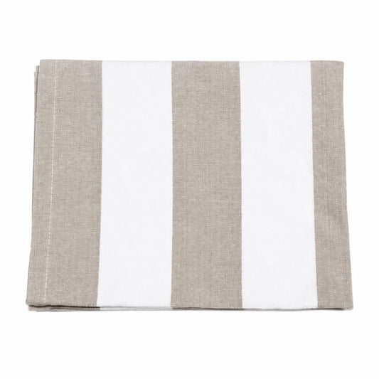 Kjøkkenhåndkle Striper 5cm Beige