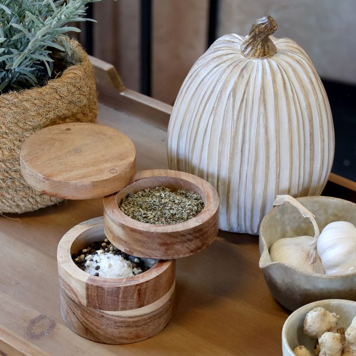 Salt- & pepperkar m/2 rom