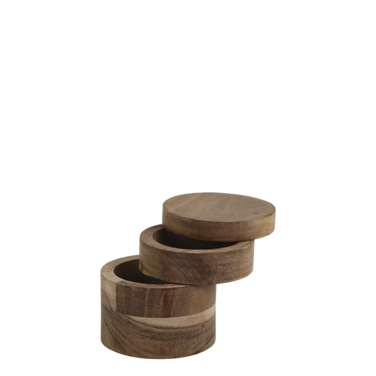 Salt- & pepperkar m/2 rom