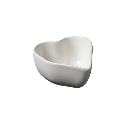 Skål Hjerte Hvit