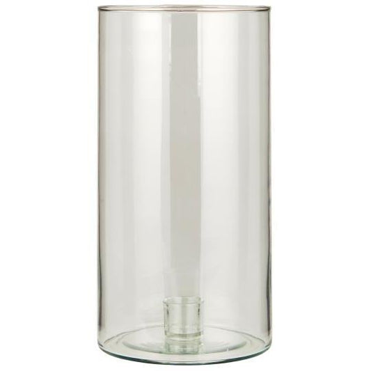 Glasslysestake Kronelys 25cm