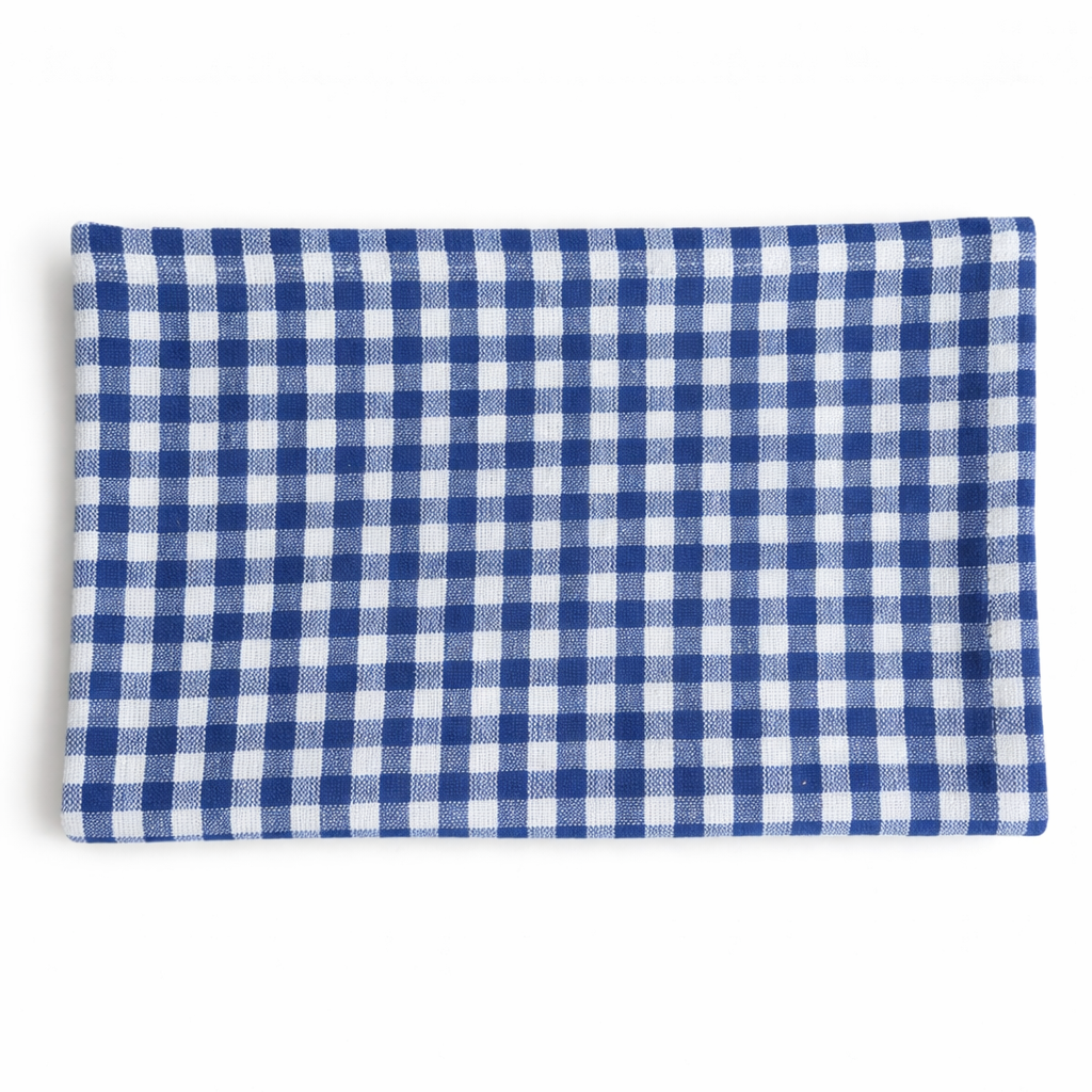 Kjøkkenhåndkle Ruter Blå