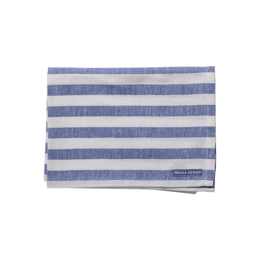 Kjøkkenhåndkle Striper 15mm Blå