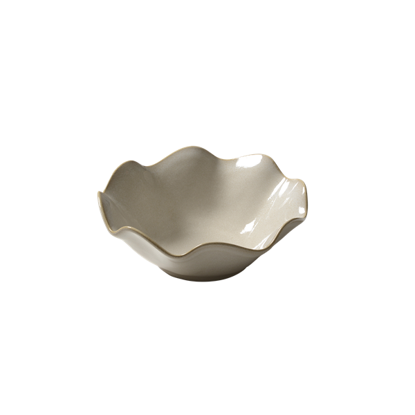 Skål Wave 22cm Ivory