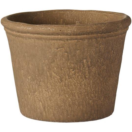 Potte Mørk Sand Stor