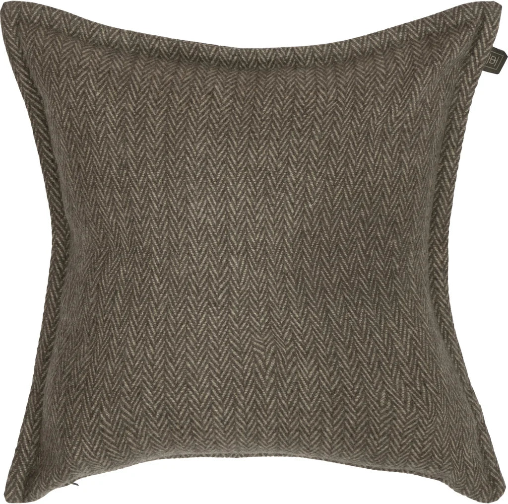 Putetrekk Asima Herringbone Brun