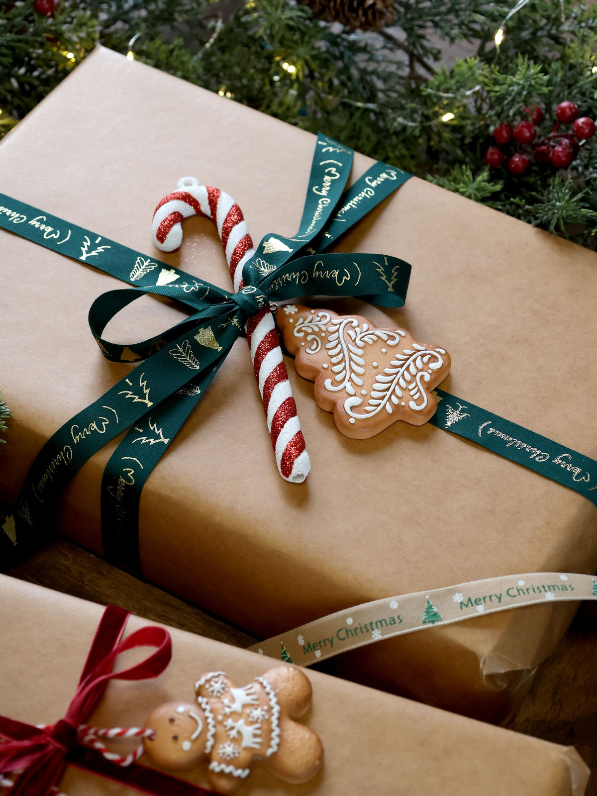 Julekule Candy Cane