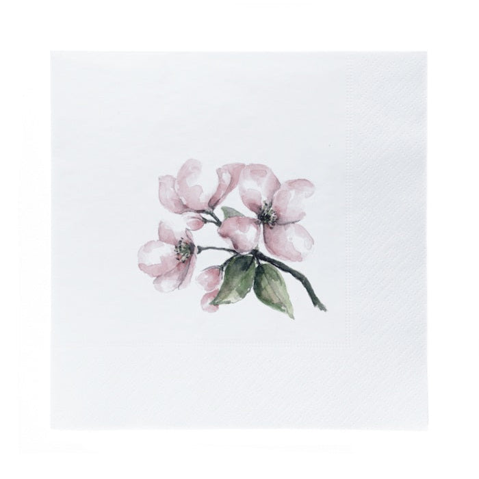 Serviett Epleblomst