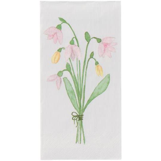 Serviett Blomsterbukett