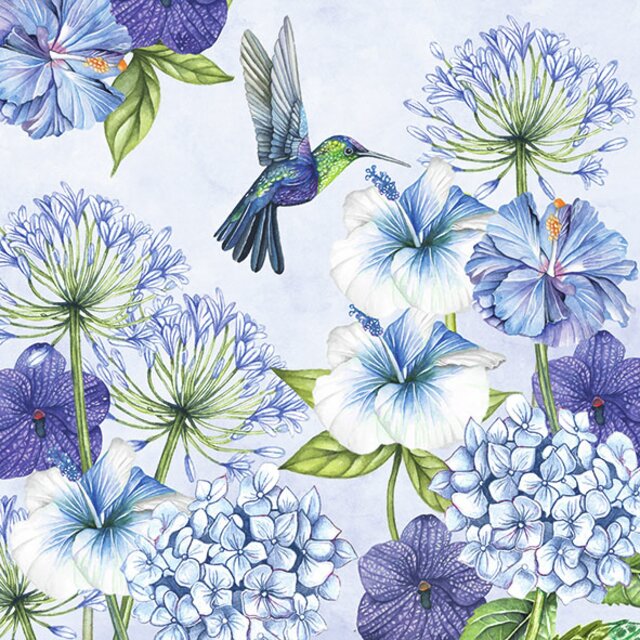 Serviett Hummingbird