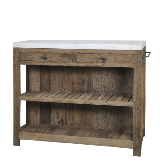 Kjøkkenøy m/marmorplate