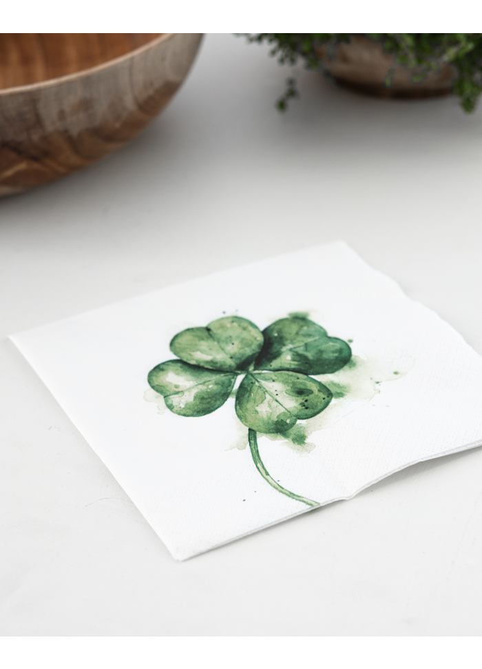 Serviett Kløver