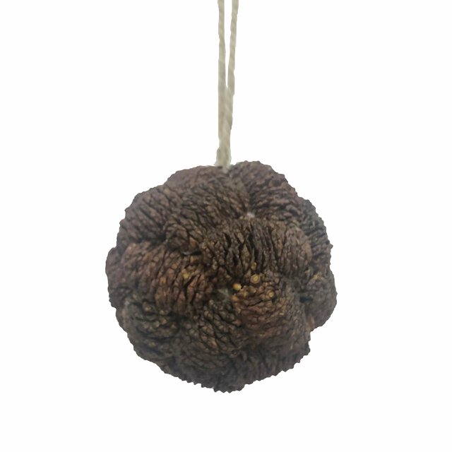 Julekule Brun Kongle