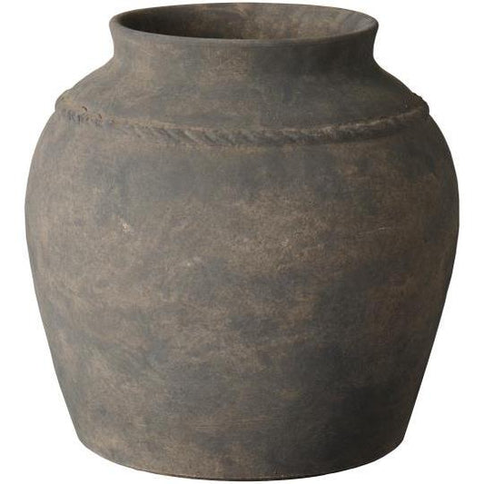 Krukke m/flettet ring