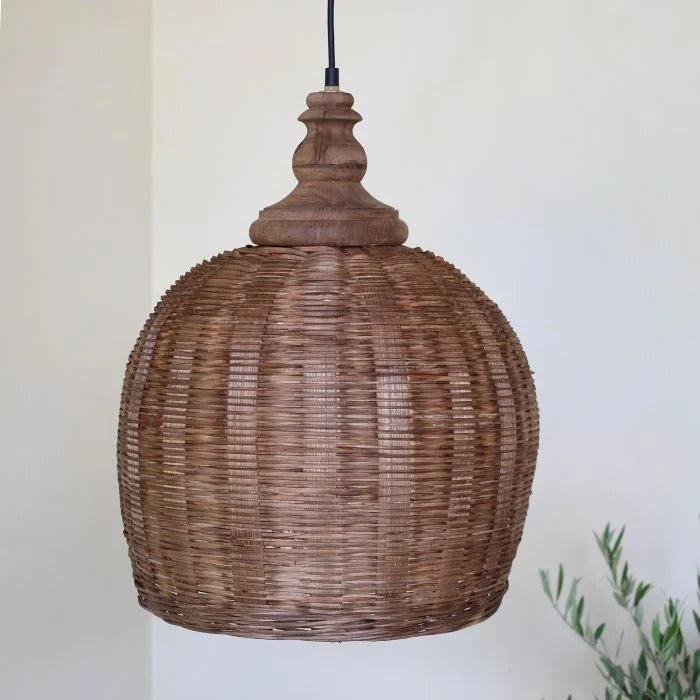 Lampe Rattan Natur
