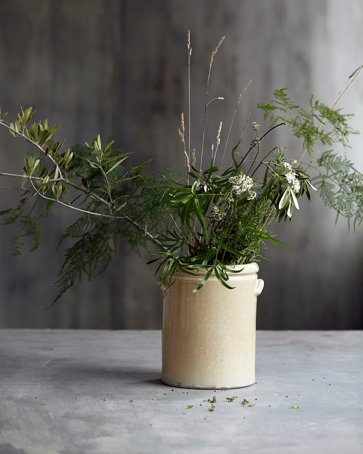 Potte/Redskapsholder Beige