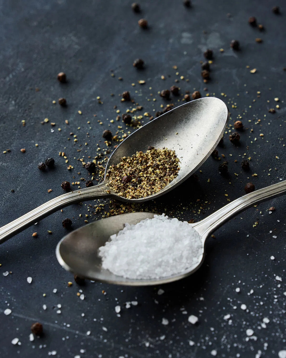 Gavepakke French sea salt + pepper, black, organic, 60|120 g|g