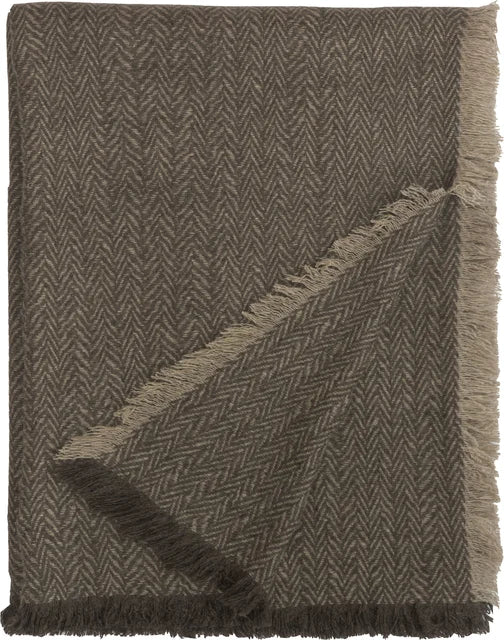 Pledd Asima Herringbone