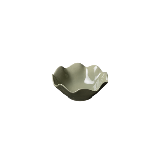 Skål Wave 12cm Sage