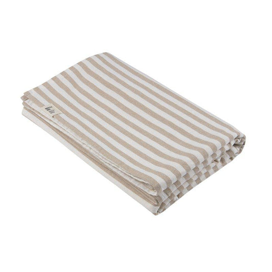 Tekstilvoksduk Svea Beige Striper