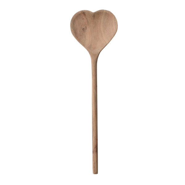 Tresleiv Hjerte Lys brun 30cm